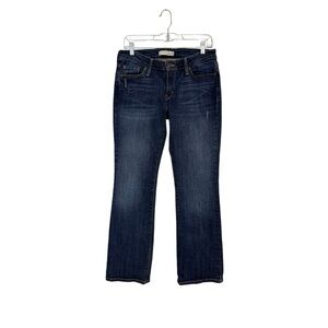 Levi's Low Boot Cut 545 Jeans Size 10 Bootcut Distressed Blue Stretch Pockets